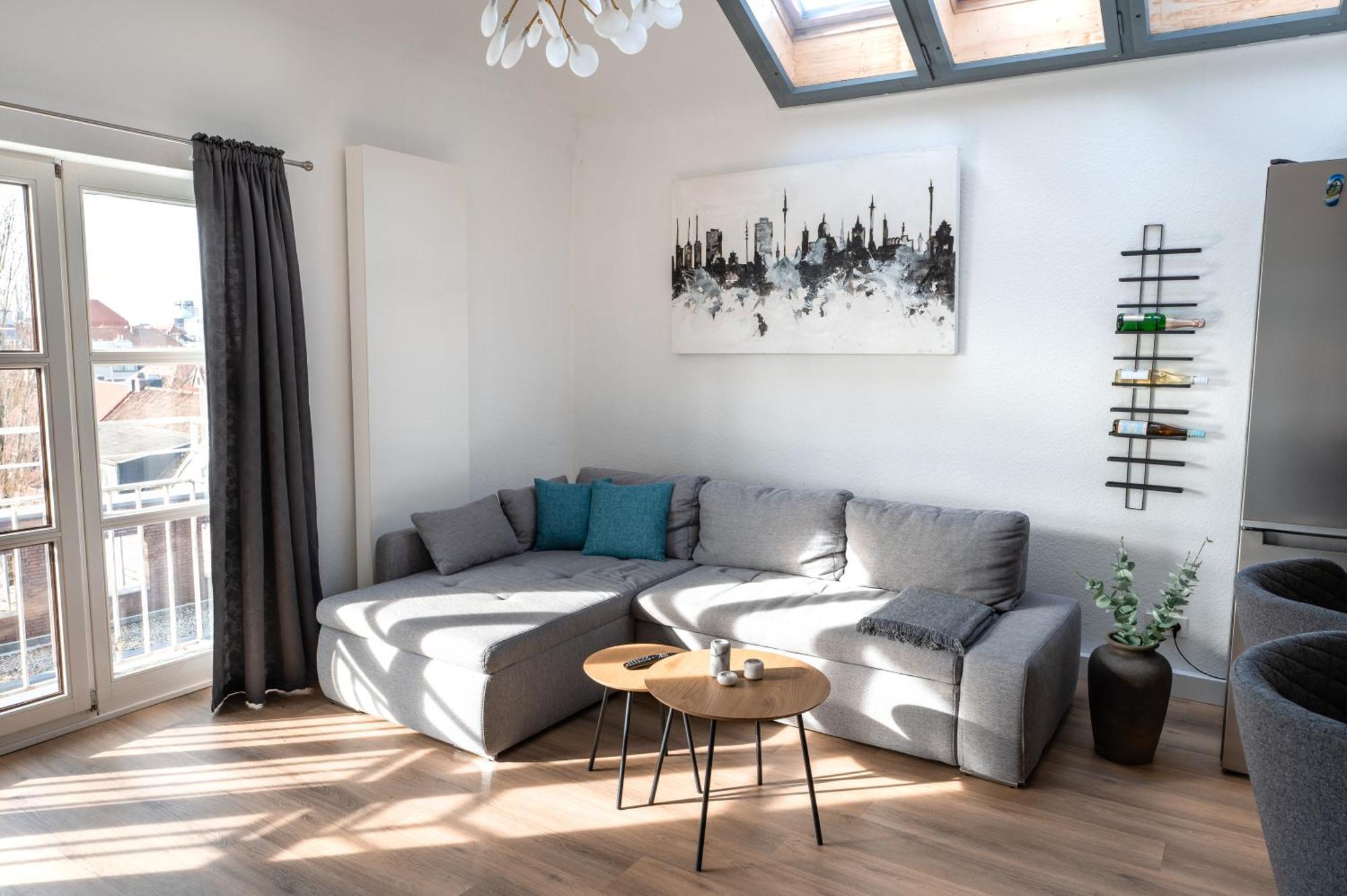Eich-Penthouse, Zentral Am Stadtwald Mit Ausblick Ueber Die Stadt, 24H Self Check-In, Netflix, Disneyplus Hannover Dış mekan fotoğraf