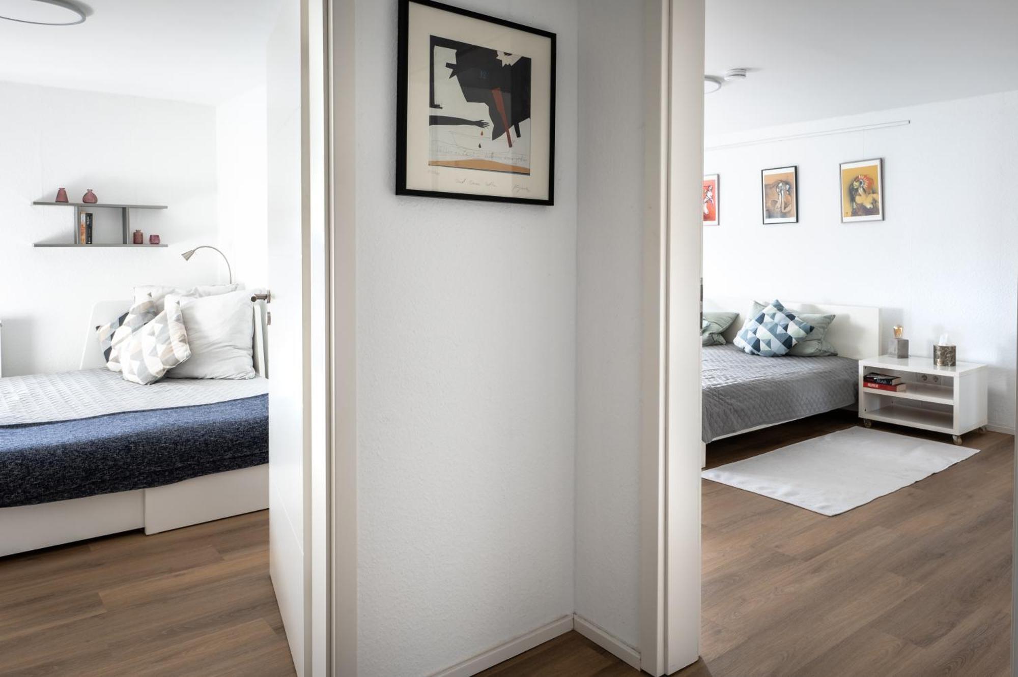 Eich-Penthouse, Zentral Am Stadtwald Mit Ausblick Ueber Die Stadt, 24H Self Check-In, Netflix, Disneyplus Hannover Dış mekan fotoğraf
