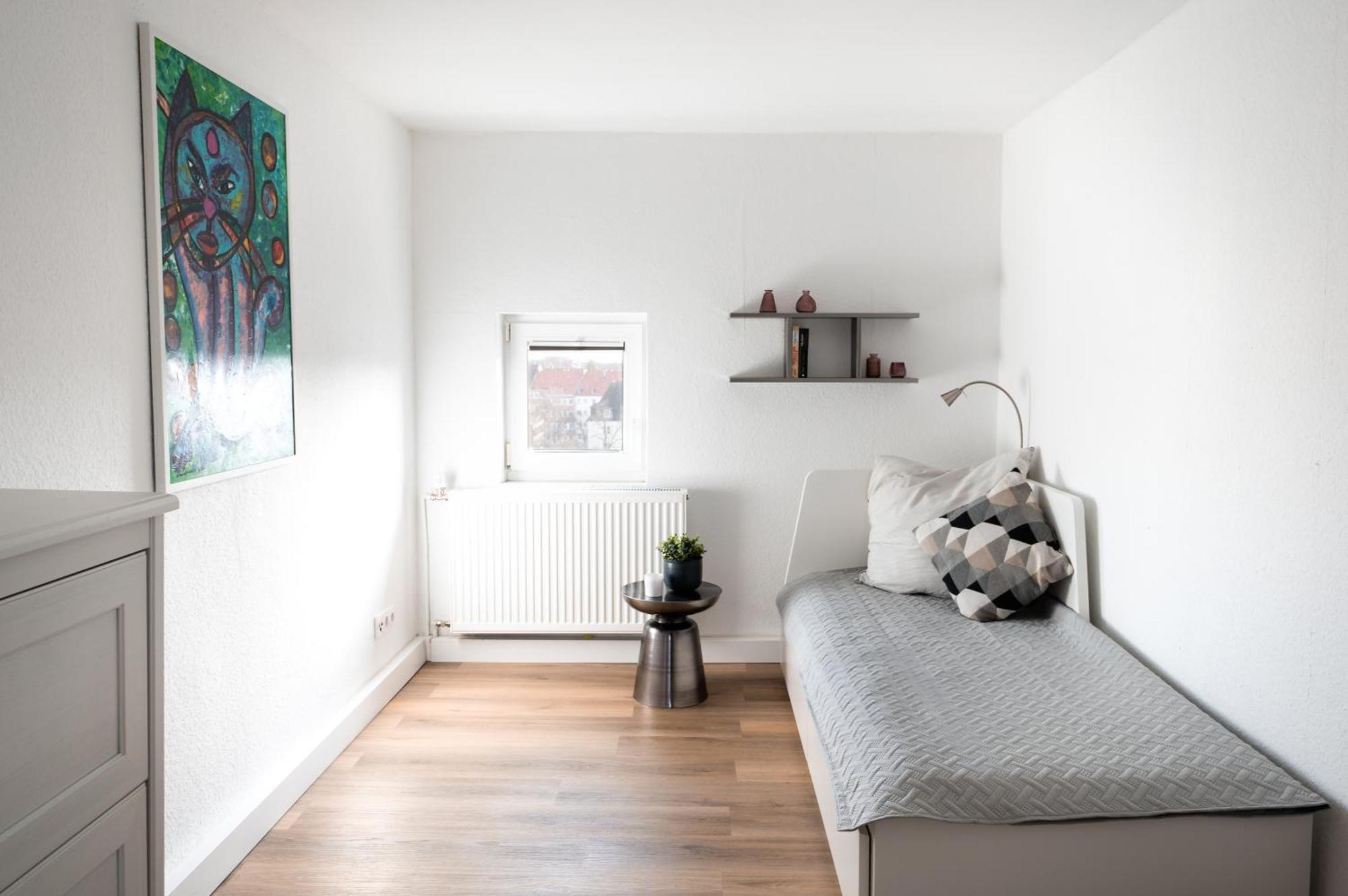 Eich-Penthouse, Zentral Am Stadtwald Mit Ausblick Ueber Die Stadt, 24H Self Check-In, Netflix, Disneyplus Hannover Dış mekan fotoğraf